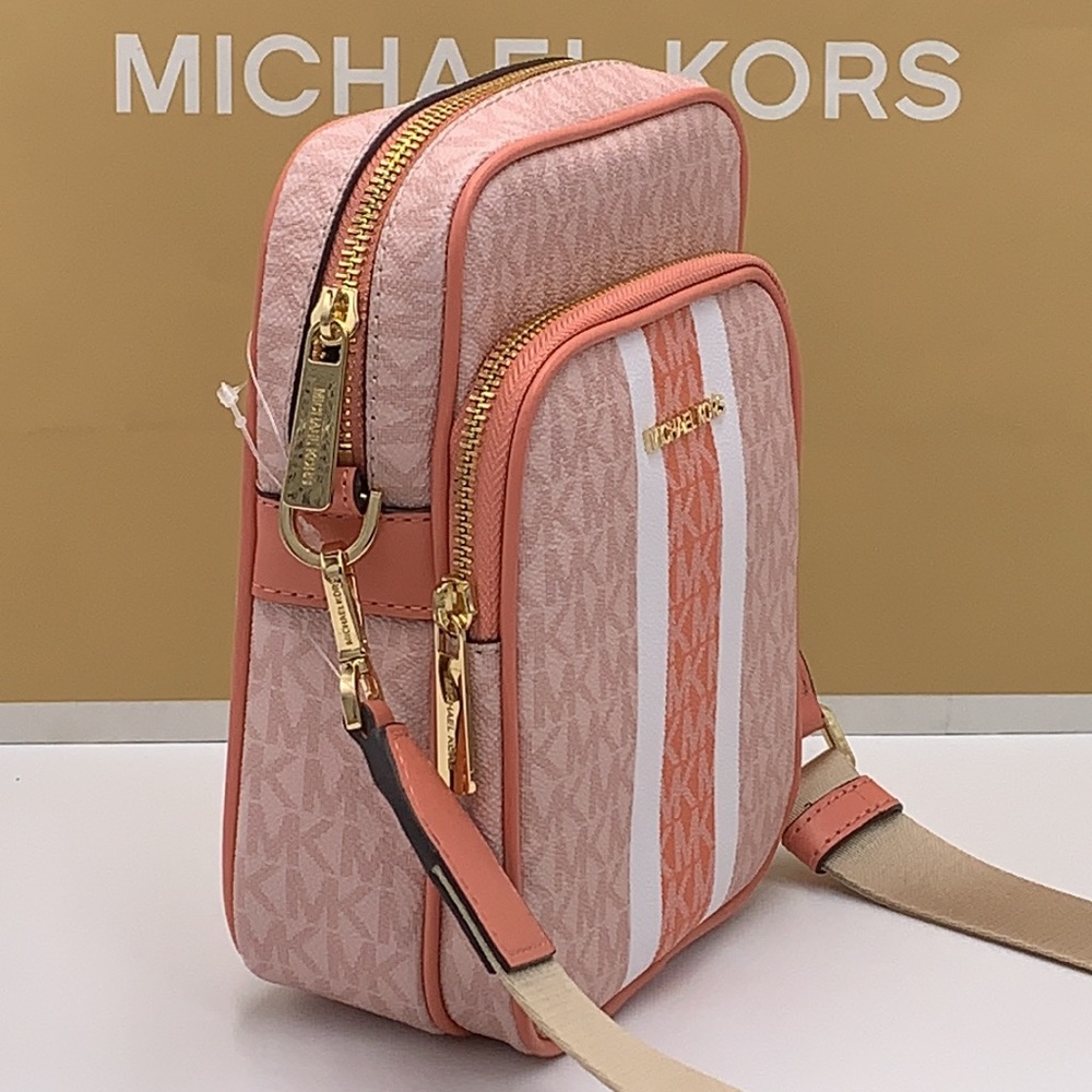 Michael Kors Jet Set Travel Medium NS Logo Stripe Crossbody Bag
SHERBER… - Picture 5 of 15